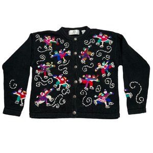 Design Options Philip & Jane Gordon Size Med Ice Skating Couple Winter Holiday‎